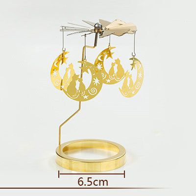 Romantic Scented Candle Rotating Candlestick