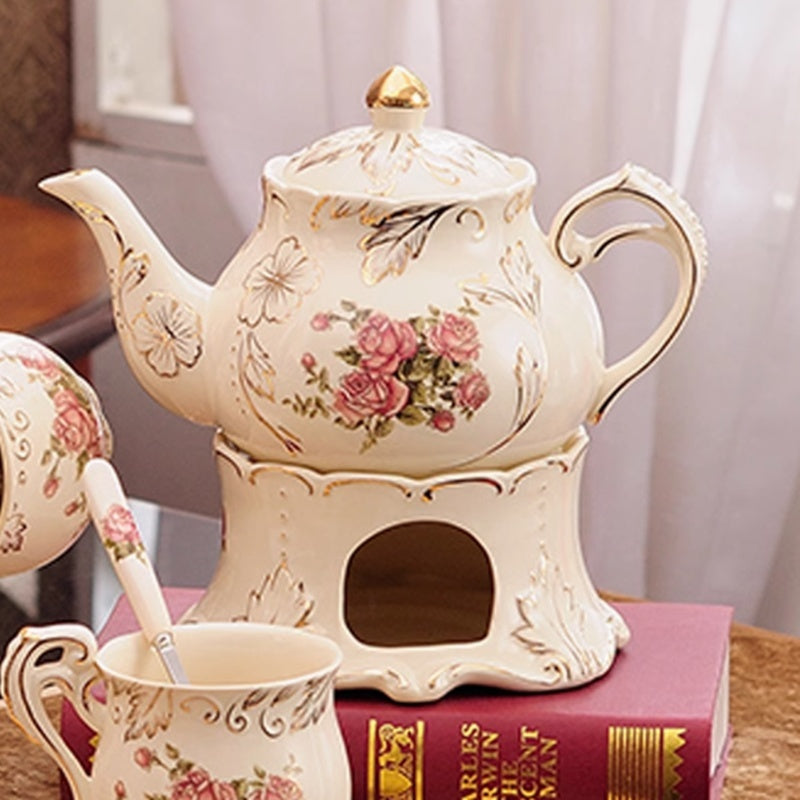 Ceramic Scented Teapot Heat-resistant Candle Heating