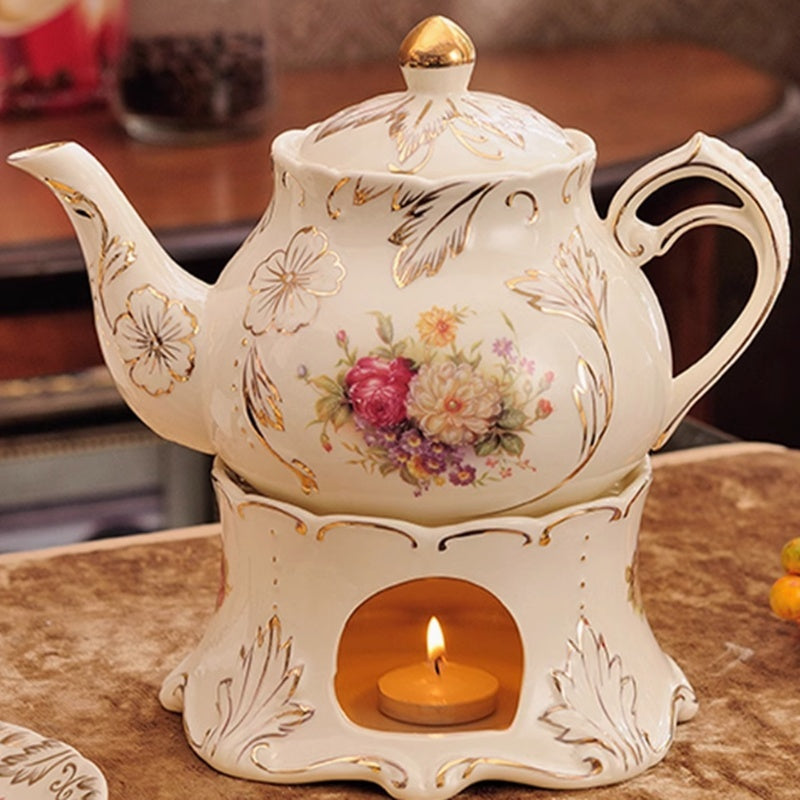 Ceramic Scented Teapot Heat-resistant Candle Heating