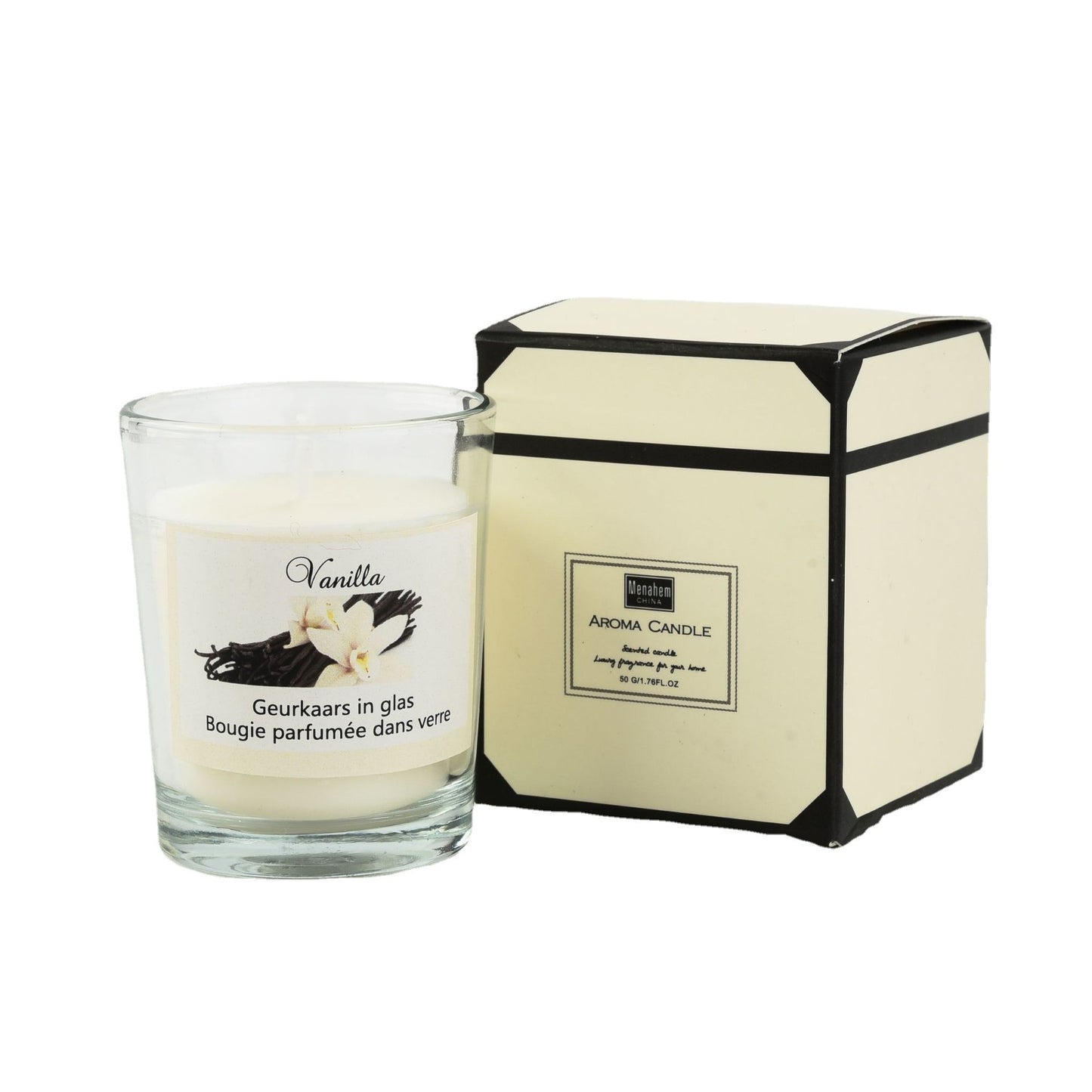 Plant Candles Aromatherapy Glass Romantic Fragrance