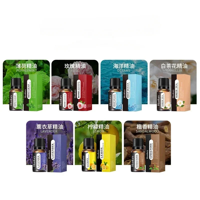 Air Freshener Natural Plant Aromatherapy Essential Oil Air Conditioning Perfume 10ml Refill Aroma Diffuser Fragrance Humidifier