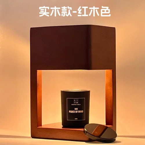 Fireless Aromatherapy Candle Warm Light Fragrance Melting Wax Light Timed Melting Candle  Bedhead Table