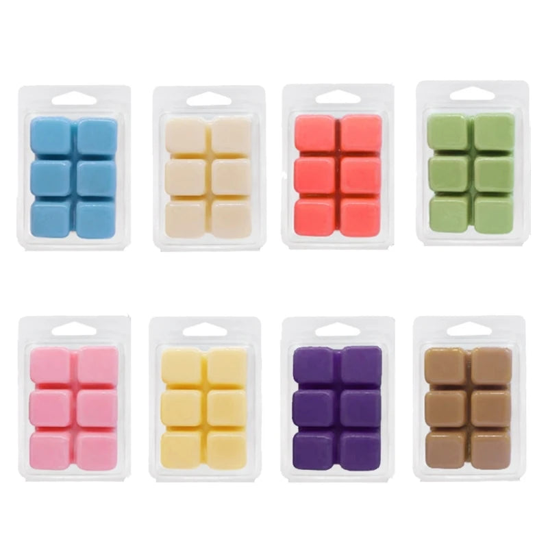 Wax Melts Wax Cubes Vibrant Scented Cubes for Creating Pleasant Environment Natural Strong Fragrances Wax Bar Melts