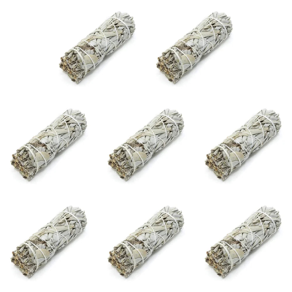 Incense White Sage Bundle Smudge Sticks Home Purification Spiritual Incense Sticks Meditation Portable Energy Cleansing Bundles