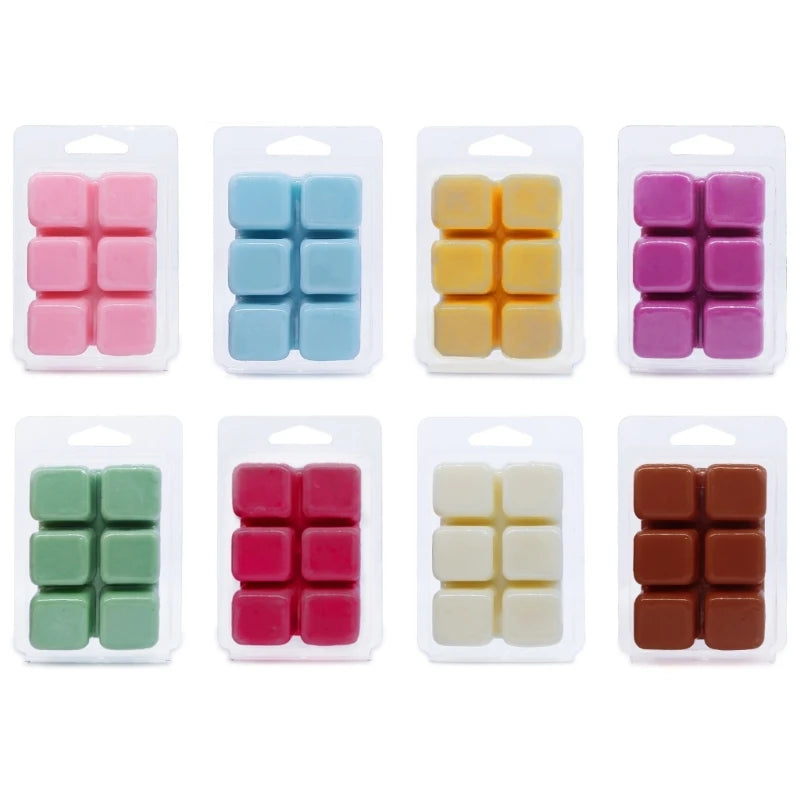 Wax Melts Wax Cubes Vibrant Scented Cubes for Creating Pleasant Environment Natural Strong Fragrances Wax Bar Melts