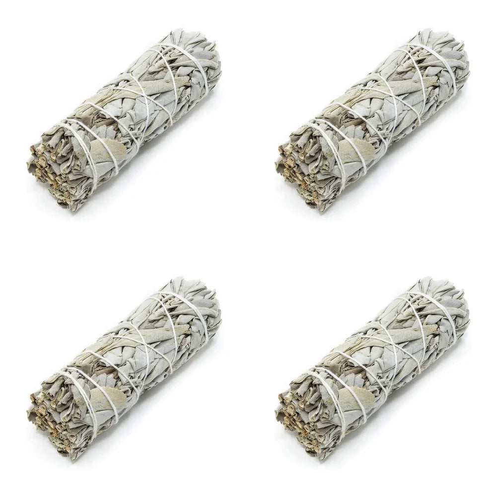 Incense White Sage Bundle Smudge Sticks Home Purification Spiritual Incense Sticks Meditation Portable Energy Cleansing Bundles